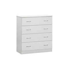 Four Drawer Chest in White