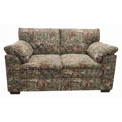 Loveseat in Superflauge Camo Fabric