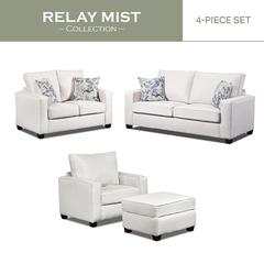 Living Room Relay Mist 4-Piece Set