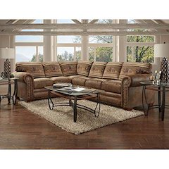 Wild Horses Two Piece Sectional Sofa