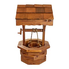37" Medium Wishing Well