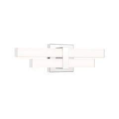 Z-Lite Zane 2 Light Vanity in Chrome  Frame Finish