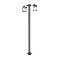 Z-Lite 2 Light Outdoor Post Mounted Fixture