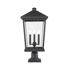 Z-Lite 3 Light Outdoor Pier Mounted Fixture