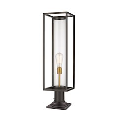 Z-Lite 1 Light Outdoor Pier Mounted Fixture
