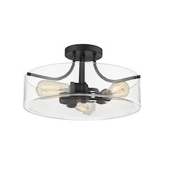 Z-Lite 3 Light Semi Flush Mount