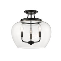 Z-Lite 3 Light Semi Flush Mount