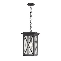 Z-Lite 1 Light Outdoor Chain Mount Ceiling Fixture