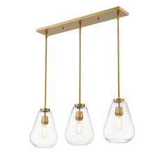 Z-Lite 3 Light Linear Chandelier