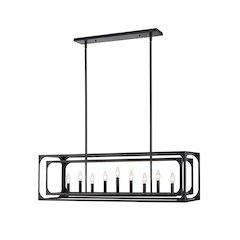 Z-Lite 9 Light Linear Chandelier