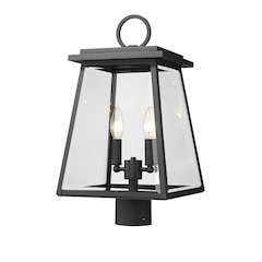 Z-Lite 2 Light Outdoor Post Mount Fixture