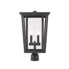 Z-Lite 2 Light Outdoor Post Mount Fixture