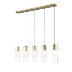 Z-Lite 5 Light Linear Chandelier