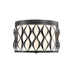 Z-Lite 3 Light Flush mount