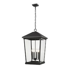 Z-Lite 4 Light Outdoor Chain Mount Ceiling Fixture
