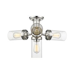 Z-Lite 4 Light Semi Flush Mount