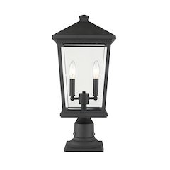 Z-Lite 2 Light Outdoor Pier Mounted Fixture