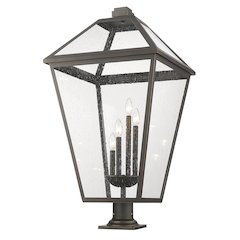 Z-Lite 4 Light Outdoor Pier Mounted Fixture