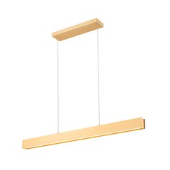 Z-Lite 1 Light Linear Chandelier, Gold