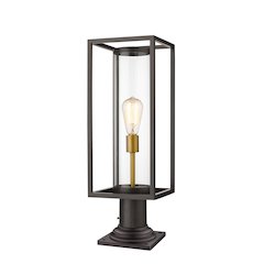 Z-Lite 1 Light Outdoor Pier Mounted Fixture