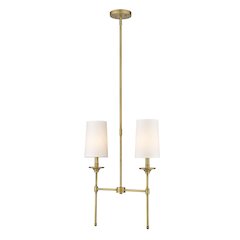 Z-Lite 2 Light Linear Chandelier