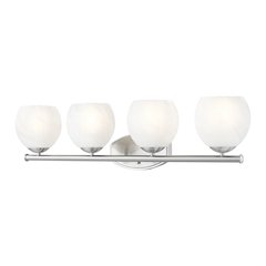Z-Lite 4 Light Vanity, Brushed Nickel