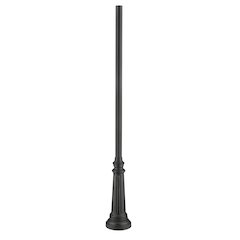 Z-Lite Outdoor Post Light Outdoor Posts + Hardware, Black