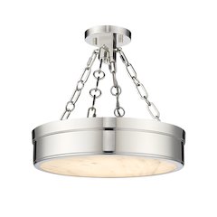 Z-Lite 1 Light Semi Flush Mount