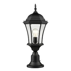 Z-Lite 1 Light Outdoor Pier Mounted Fixture