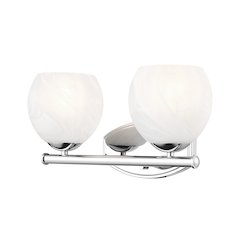 Z-Lite 2 Light Vanity, Chrome
