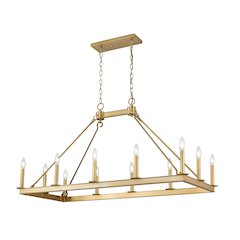 Z-Lite 12 Light Linear Chandelier