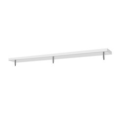 Z-Lite Multi Point Canopy 3 Light Ceiling Plate, Chrome