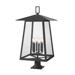 Z-Lite 6 Light Outdoor Pier Mounted Fixture