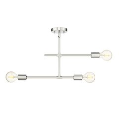 Z-Lite 3 Light Semi Flush Mount