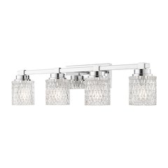 Z-Lite 4 Light Vanity, Chrome