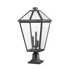 Z-Lite 3 Light Outdoor Pier Mounted Fixture