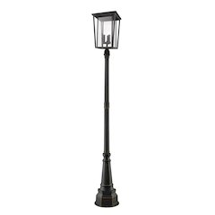 Z-Lite 3 Light Outdoor Post Mounted Fixture