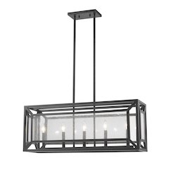 Z-Lite 5 Light Linear Chandelier