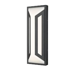 Z-Lite 2 Light Outdoor Wall Light, Sand Black