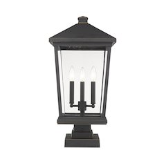 Z-Lite 3 Light Outdoor Pier Mounted Fixture