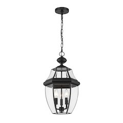 Z-Lite 3 Light Outdoor Chain Mount Ceiling Fixture