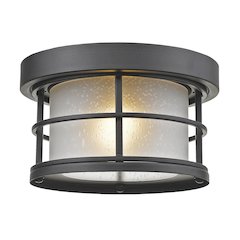 Z-Lite 1 Light Outdoor Flush Mount