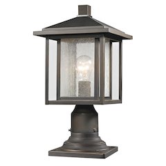 Z-Lite 1 Light Outdoor Pier Mounted Fixture