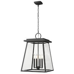 Z-Lite 4 Light Outdoor Chain Mount Ceiling Fixture