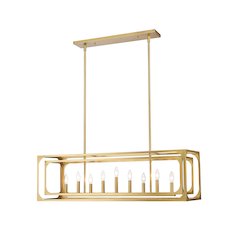 Z-Lite 9 Light Linear Chandelier