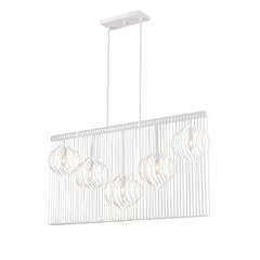 Z-Lite 5 Light Linear Chandelier
