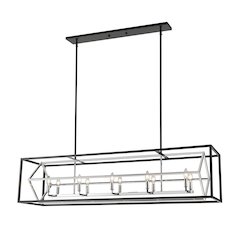 Z-Lite 10 Light Linear Chandelier