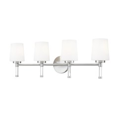 Z-Lite 4 Light Vanity, Brushed Nickel