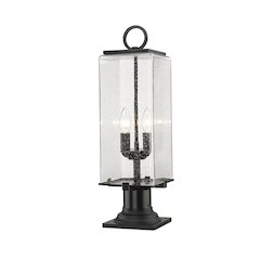 Z-Lite 2 Light Outdoor Pier Mounted Fixture