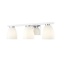 Z-Lite Naya 3 Light Vanity in Chrome color, Steel frame